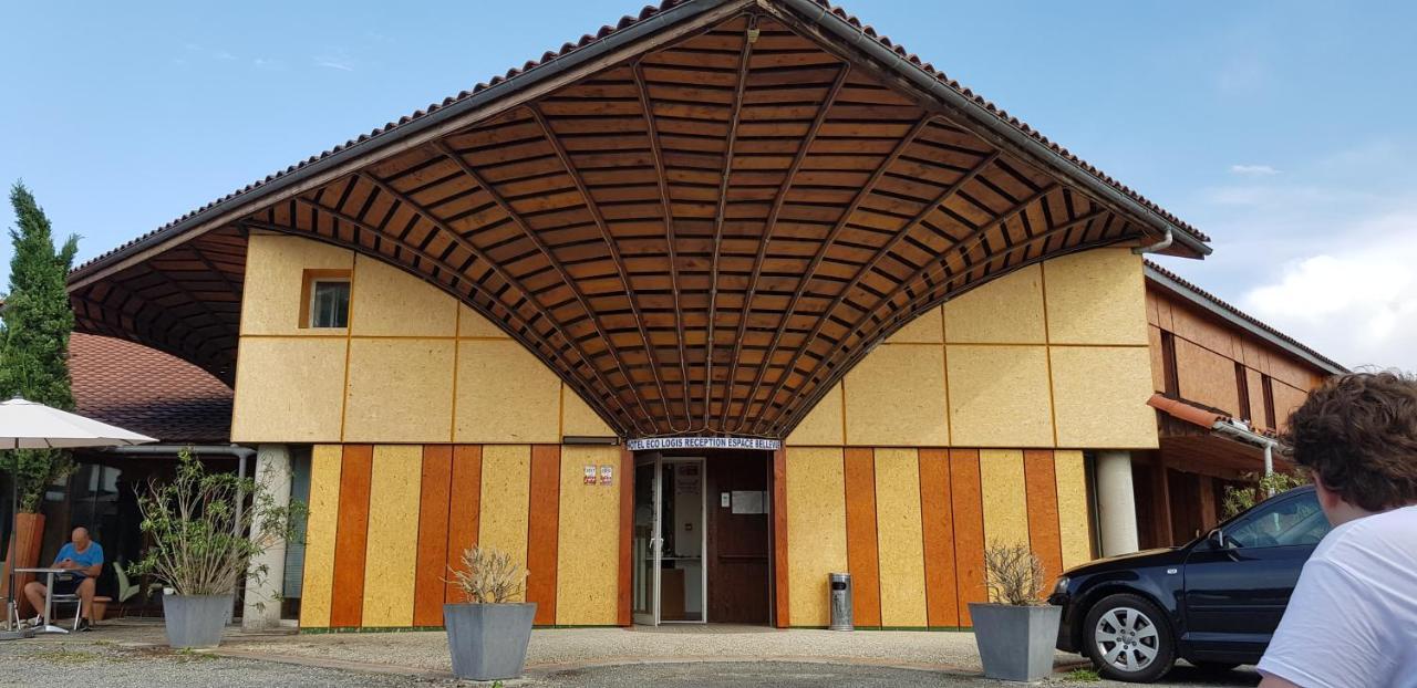 Hotel Eco Logis Espace Bellevue Semeac Bagian luar foto